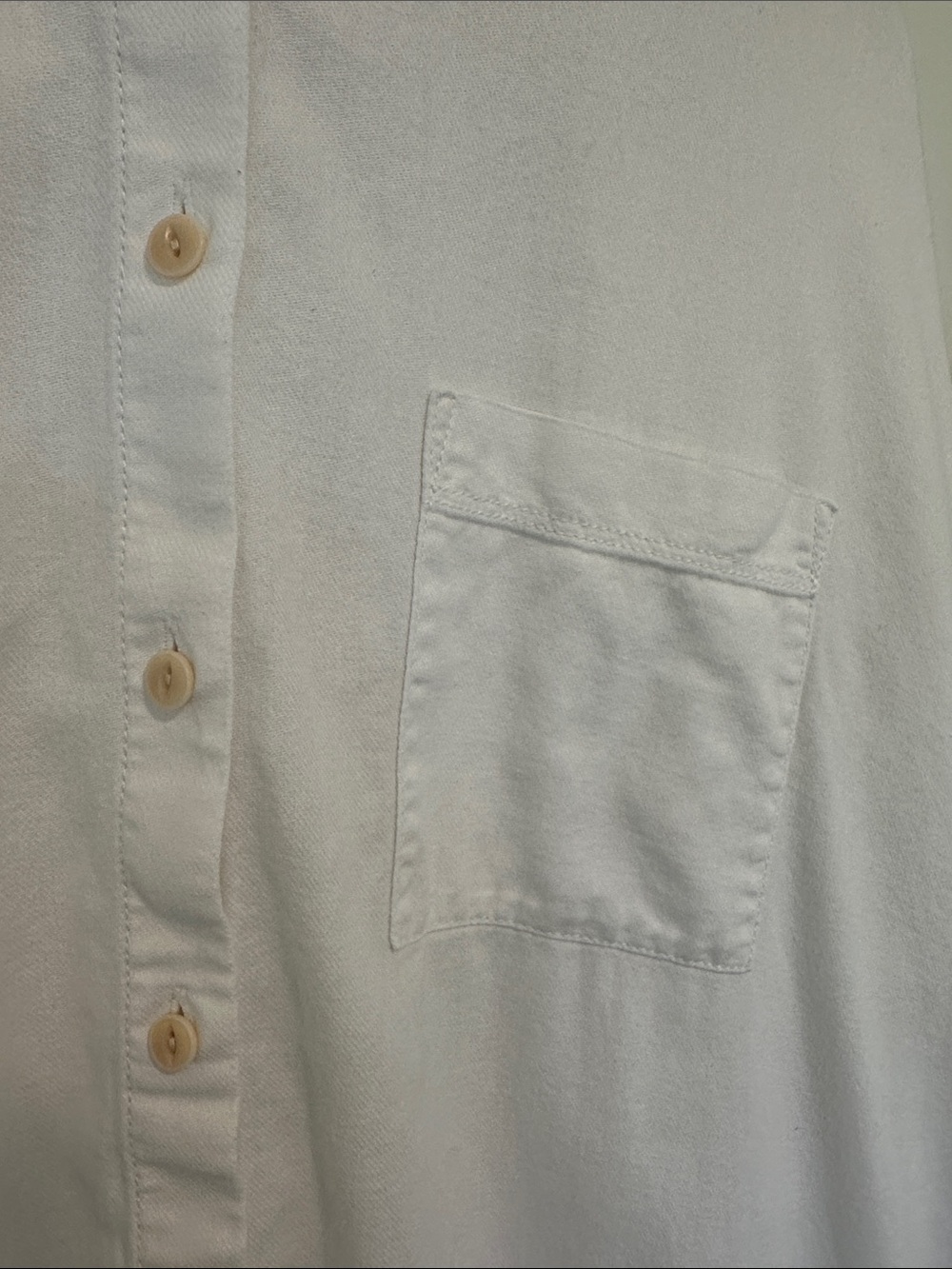 Madewell White Short-Sleeve Button-Down Shirt - Picture 5 of 5